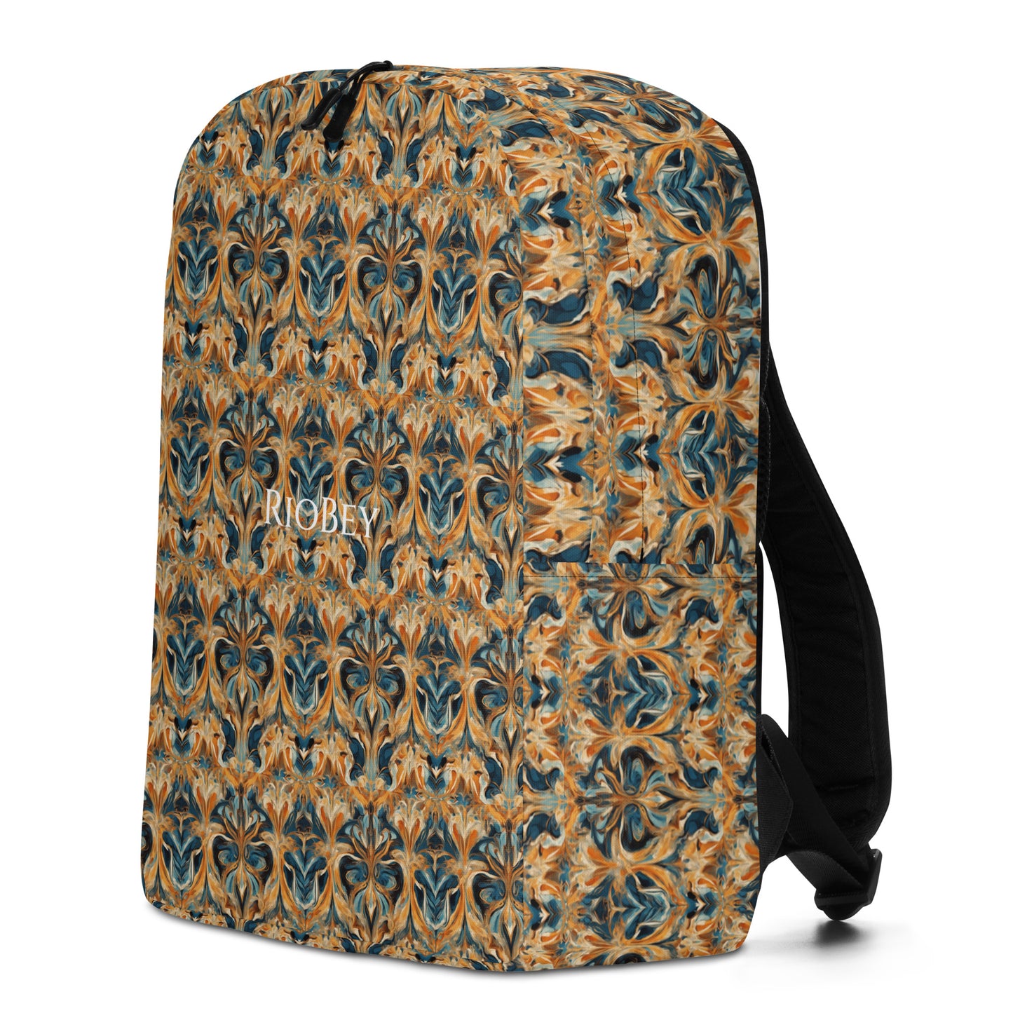 Textile Print Backpack